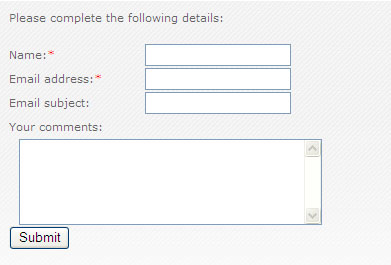 Short Enquiry Form